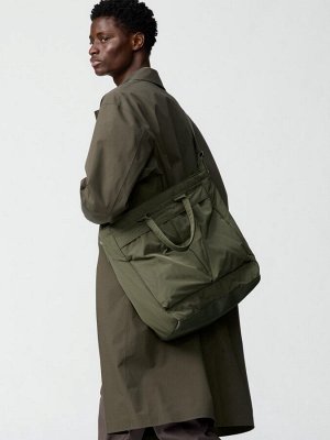 UNIQLO - большая сумка 2way с внешними карманами - 09 BLACK