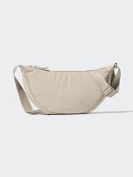 UNIQLO - круглая мини-сумка через плечо - 32 BEIGE