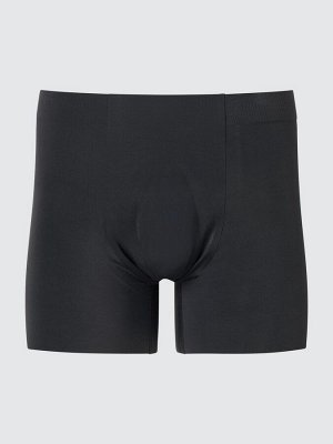 UNIQLO - бесшовные трусы-боксеры AIRism -  09 BLACK