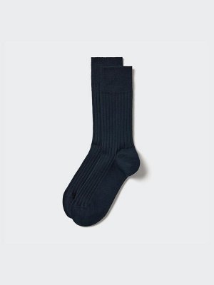 UNIQLO - носки из хлопка Supima с широким рубчиком - 9191