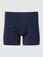 UNIQLO - бесшовные трусы-боксеры AIRism - 69 NAVY