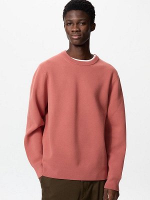 UNIQLO - трикотажный свитер унисекс с круглым вырезом Milano