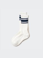 UNIQLO - высокие носки в рубчик для мужчин -  68 BLUE