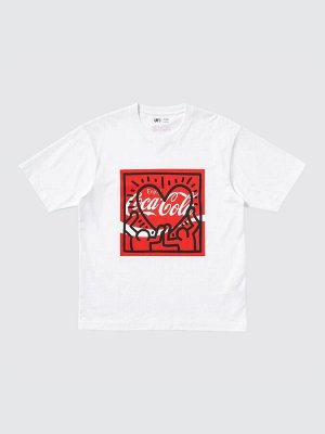 UNIQLO - футболка коллаборации Сoca-cola&Keith Haring
