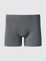 UNIQLO - бесшовные трусы-боксеры Airism - 08 DARKGRAY