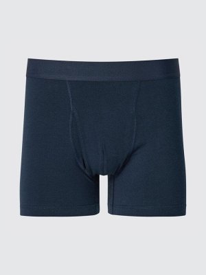 UNIQLO - хлопковые трусы-боксеры - 69 NAVY