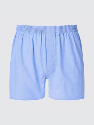 UNIQLO - свободные семейные трусы на плотной резинке - 61 BLUE