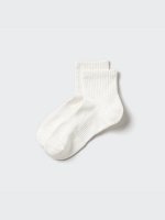 UNIQLO - носки с дышащей сетчатой структурой -  00 WHITE