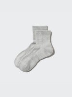 UNIQLO - носки с дышащей сетчатой структурой - 03 GRAY