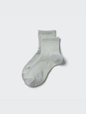 UNIQLO - спортивные носки с противоскользящей подошвой - 03 GRAY