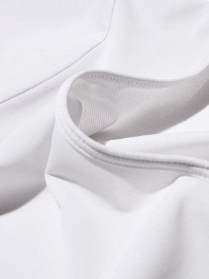 UNIQLO - детская футболка AIRism с U-образным вырезом - 00 WHITE