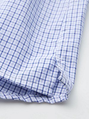 UNIQLO - семейные трусы в мелкую клетку - 02 LIGHT GRAY