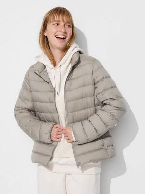 UNIQLO — ультралегкая куртка-пуховик NANODESIGN - 04 GRAY