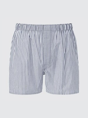 UNIQLO - хлопковые семейные трусы в мелкую полоску