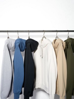 UNIQLO — толстовка с капюшоном - 01 OFF WHITE