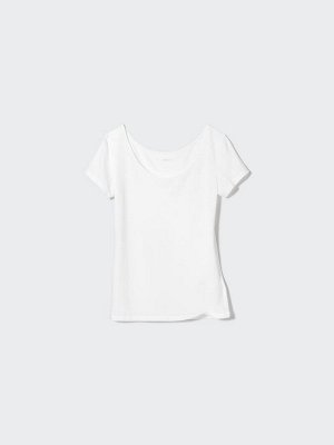 UNIQLO AIRism - футболка с U-образным вырезом