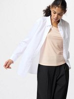 UNIQLO Airism - футболка с U-образным вырезом - 31 BEIGE