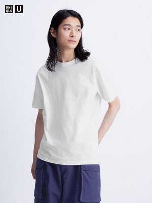 UNIQLO - повседневная футболка с круглым вырезом - 00 WHITE