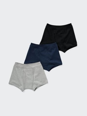 UNIQLO - набор трусиков для мальчиков - 03 GRAY