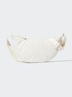 UNIQLO - круглая мини-сумка через плечо - 01 OFFWHITE
