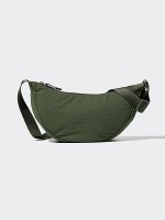 UNIQLO - круглая мини-сумка через плечо - 58 DARKGREEN