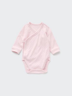 UNIQLO - хлопковое боди с длинным рукавом