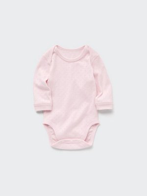 UNIQLO - хлопковое боди с длинным рукавом