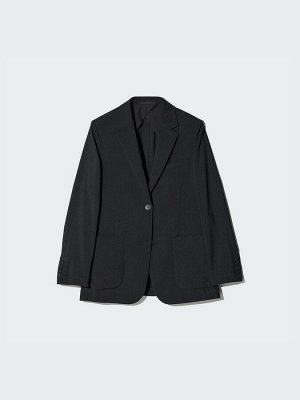 UNIQLO - женский пиджак Kando свободного кроя - 09 BLACK