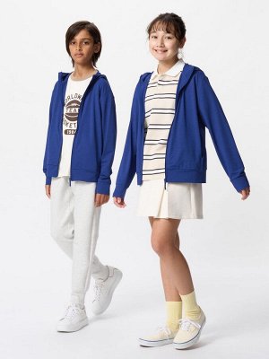 UNIQLO AIRism - курточка на молнии с защитой от UV-лучей - 67 BLUE