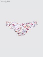 UNIQLO Princesse Tam Tam - элегантные трусики с рюшами и цветочным рисунком - 11 PINK