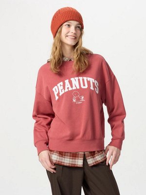 UNIQLO - хлопковый свитшот Peanuts - 13 RED