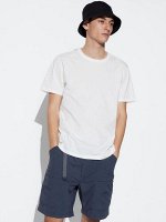 UNIQLO - мужская футболка из хлопка SUPIMA с круглым вырезом - 00 WHITE