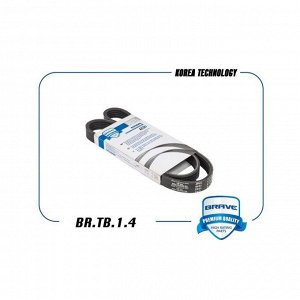 Ремень поликлиновый Brave, арт. BR.TB.1.4