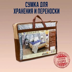 Gochu Электрическое одеяло Blue square 135*180 см (L)