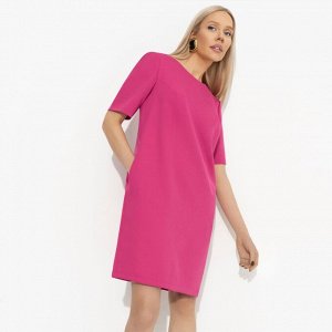 Платье свободной посадки, Виртуальные будни (fuchsia)