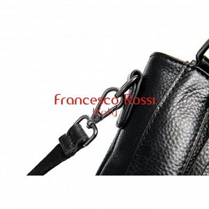 Pierina Классическая черная женская сумка из натуральной кожи. Представлена в красном, коричневом и черном цвете. Размеры: длина - 33 см, ширина - 11 см, высота - 27 см. Сзади расположен карман на мол
