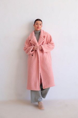 Шубка розовая