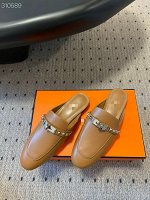 Мюли женские кожаные