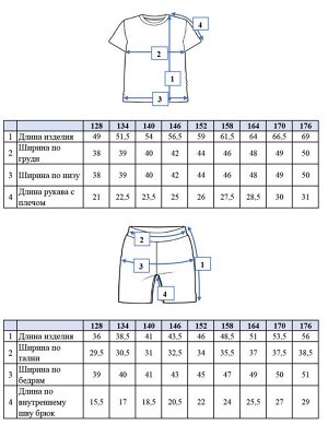 Комплект для мальчика: футболка, шорты светло-зеленый,черный