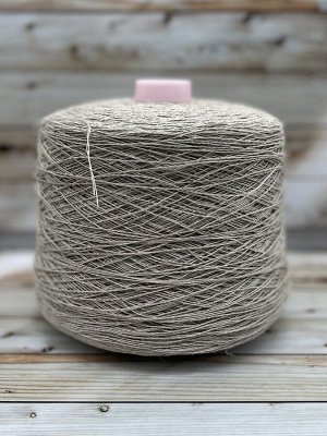 Пряжа для вязания 120 гр, Canapa 100% конопля 440м/100гр Natural (пенька)
