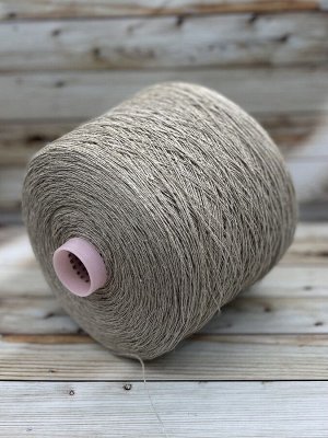 Пряжа для вязания 120 гр, Canapa 100% конопля 440м/100гр Natural (пенька)