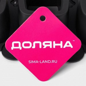 Форма для льда Доляна «Квадрат», силикон, 21,5?9,5?5 см, 3 ячейки (5,2х4,8 см), цвет чёрный