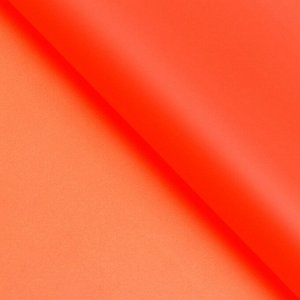 Пленка для цветов, матовая, неоновый оранжевый 0,58 х 10 м