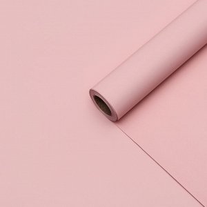 Пленка матовая для цветов, 0.5x10 м 65 мкм, пастельная серия, чайная роза