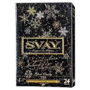 Чай SVAY Элитный LUXURY Black Variety 24 пирамидки 1/9