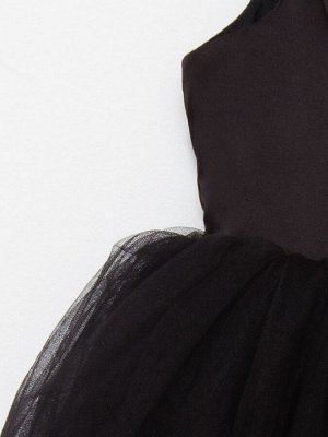 Платье нарядное детское MINAKU: PartyDress цвет чёрный.