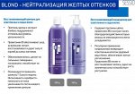 .Sessio  PROF кондиц. восстан. для обесцвечен(от желтизны)500