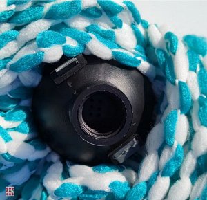 Насадка для отжимной швабры "ТВИСТ" из микрофибры