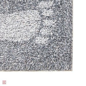 Коврик для ванной FOOTPRINT 40x60 см, хлопок, графитовый (Индия)