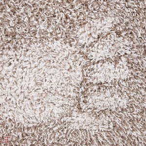 Коврик для ванной FOOTPRINT 40x60 см, хлопок, бежевый (Индия)